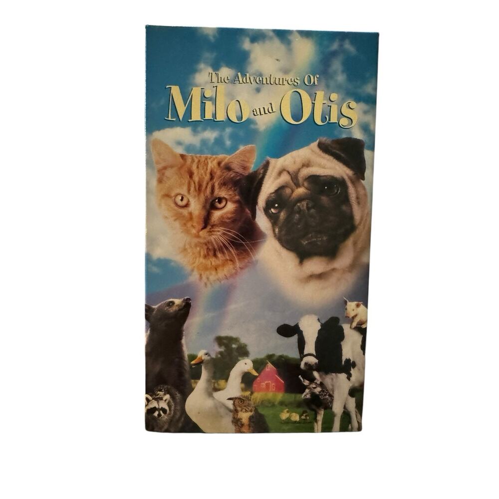 Adventures of Milo and Otis (VHS, 1999, Slipsleeve Closed Caption